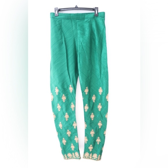 Indian/Pakistani Asian Weddings Fancy Capri Trousers Kameez dress size Small - Picture 9 of 16